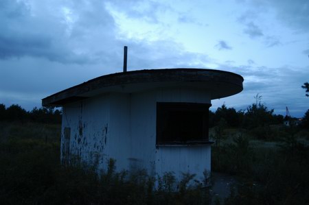 Cheboygan Drive-In Theatre - Ticket Booth Now (newer photo)